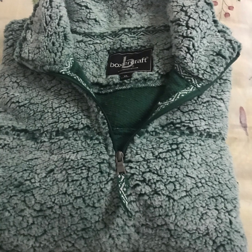sherpa fleece sweater